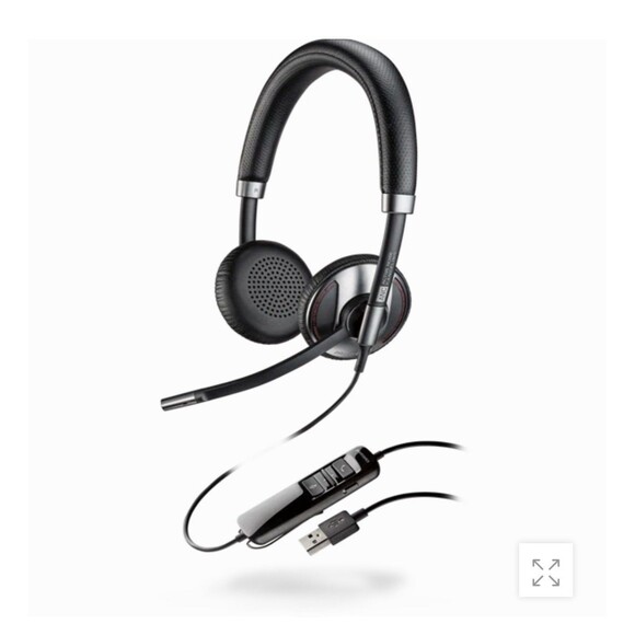 Plantronics BLACKWIRE C725 Black Headband Headsets - New Never Used